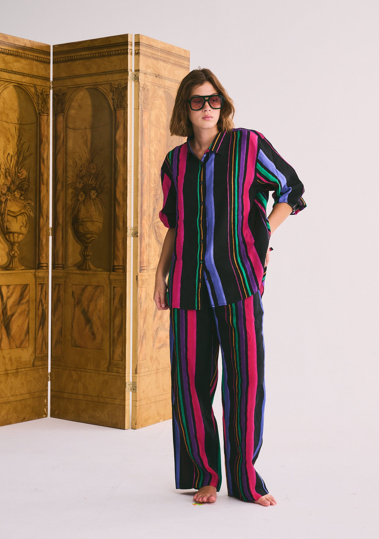 Move and Groove Pant | Silk Habotai