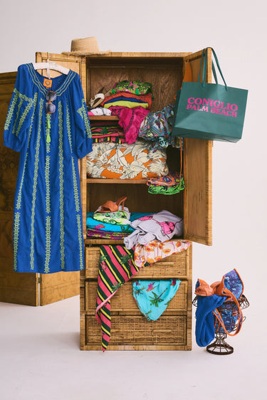 Delray Midi Dress | Embroidered Cotton Coniglio Palm Beach