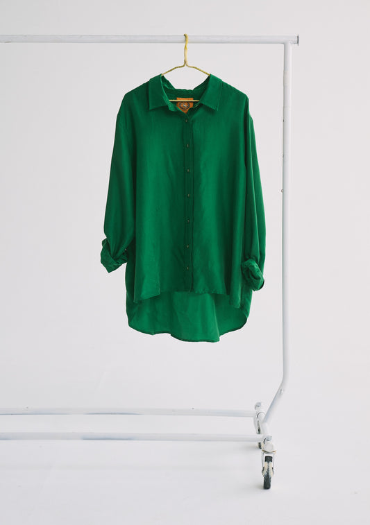 Classic Button Down | Silk Habotai