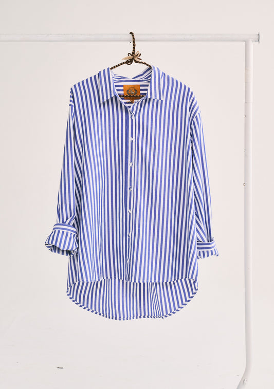 Classic Button Down | Cotton Stripe