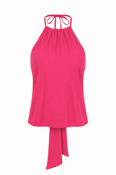 Eden Open Back Halter Top | Silk CDC