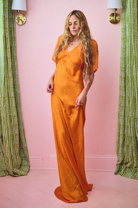 Angler Maxi Dress | Jacquard