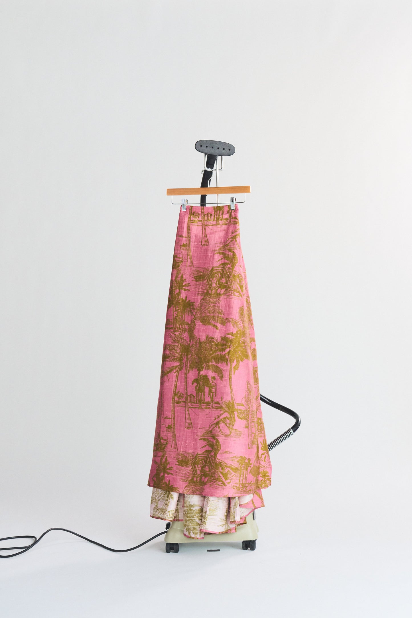 Adjustable Maxi Bustle Skirt | Silk Dupioni