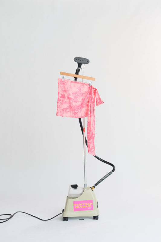 Mini Wrap Skirt | Cotton Toile