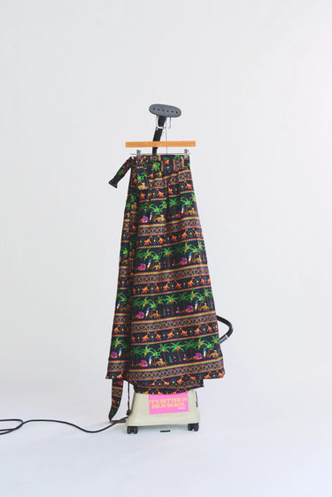 Adjustable Maxi Ball Skirt |  Silk Dupioni Coniglio Palm Beach
