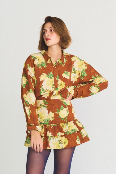 Classic Button Down | Cotton Voile Coniglio Palm Beach