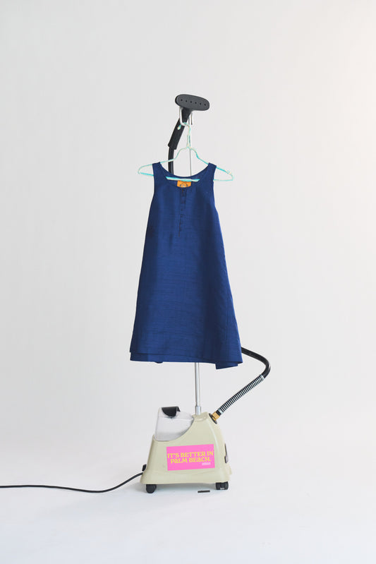 Queens Mini Dress | Silk Dupioni