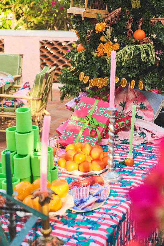 Standard Tablecloth | Orange Bunches Colony Coral