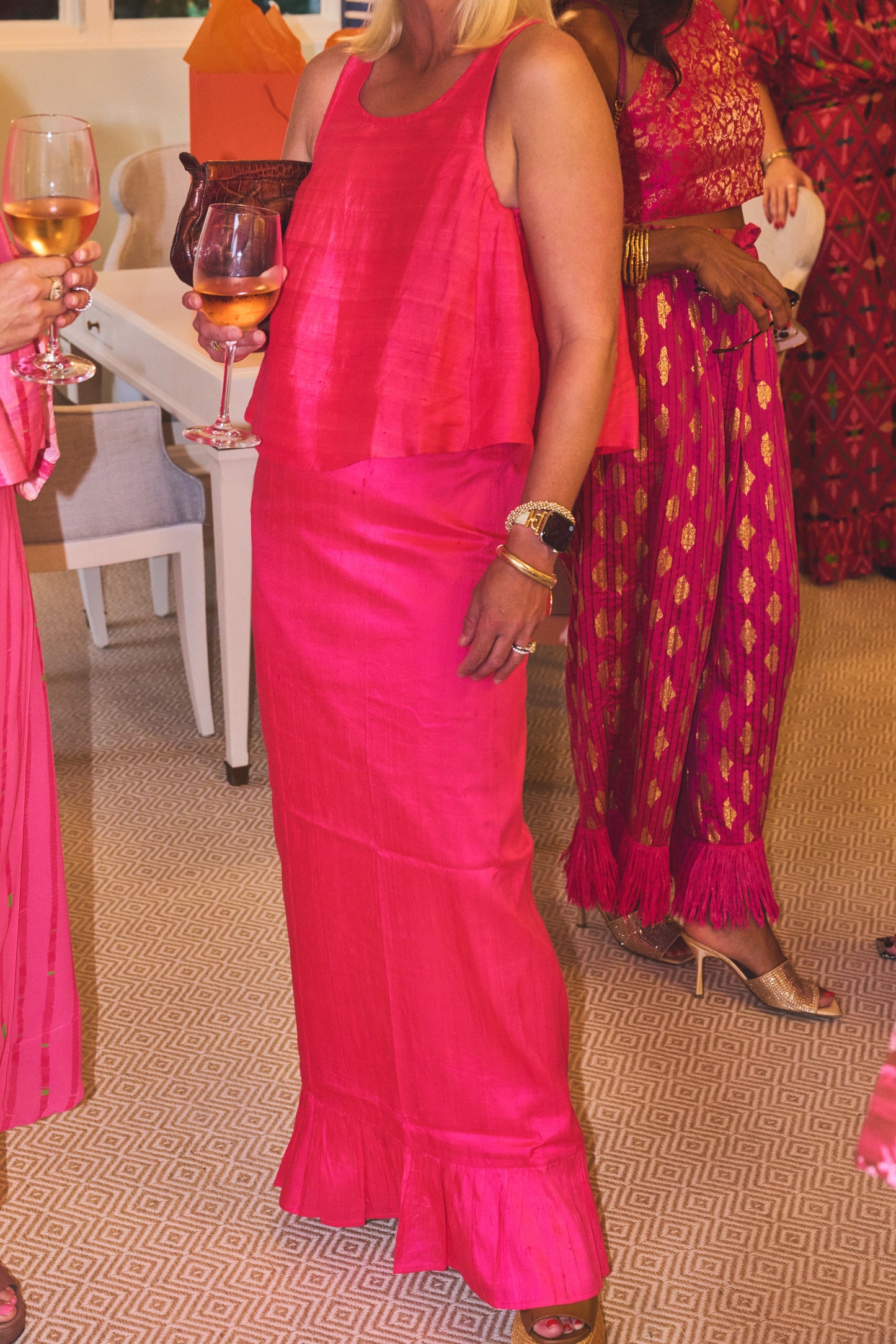 Shift Tank | Silk Dupioni