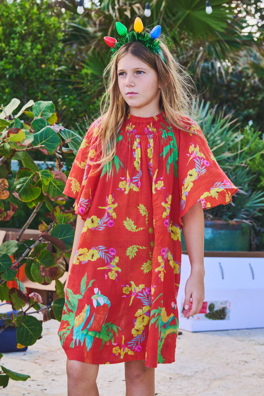 Flagler Mini Dress | Cotton Gauze