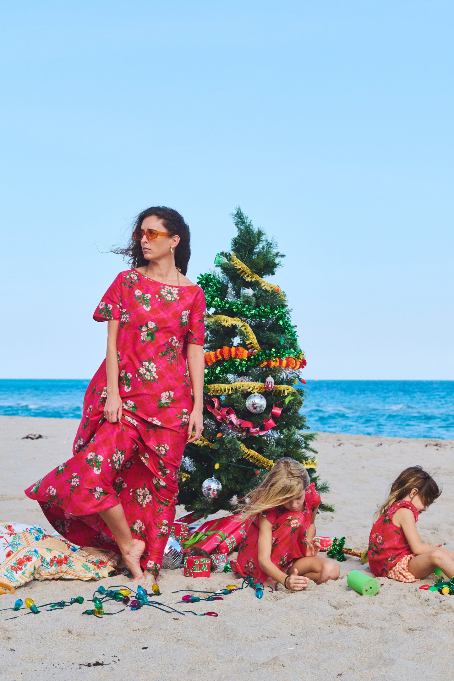 Short Sleeve Dune Maxi Dress| Silk Dupioni