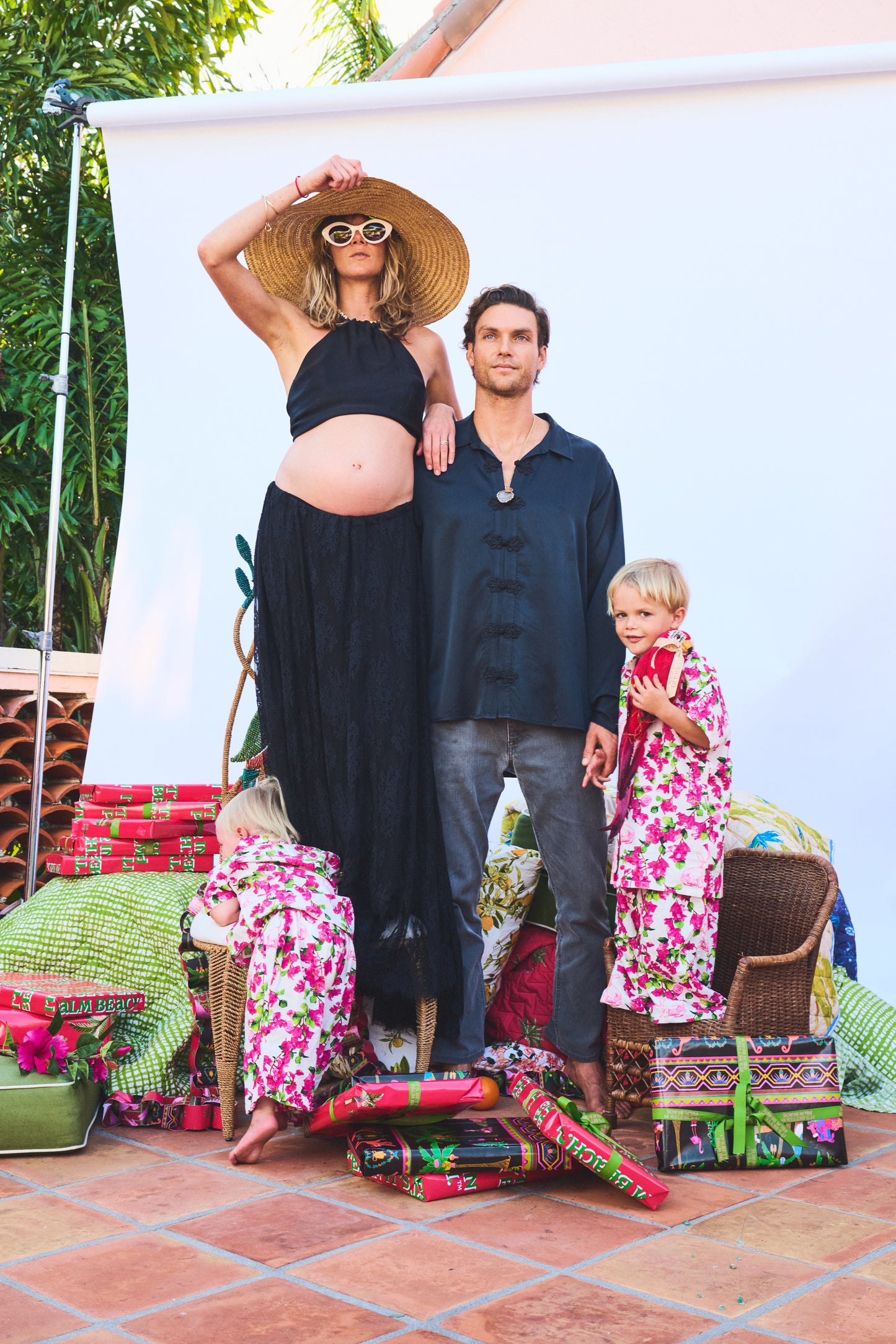 Royal Palm High Low Maxi Skirt | Viscose Lace