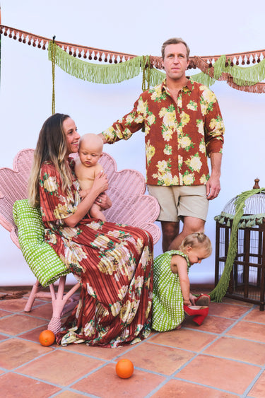 Classic Button Down | Cotton Voile Coniglio Palm Beach