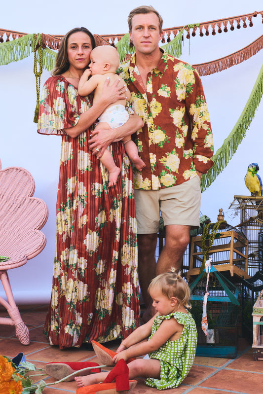 Bendita Maxi Dress | Shadow Stripe