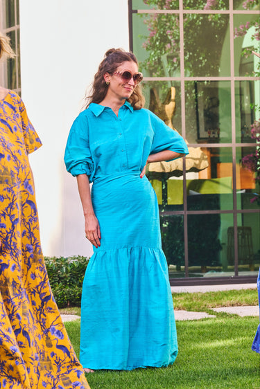 Classic Button Down | Silk Dupioni