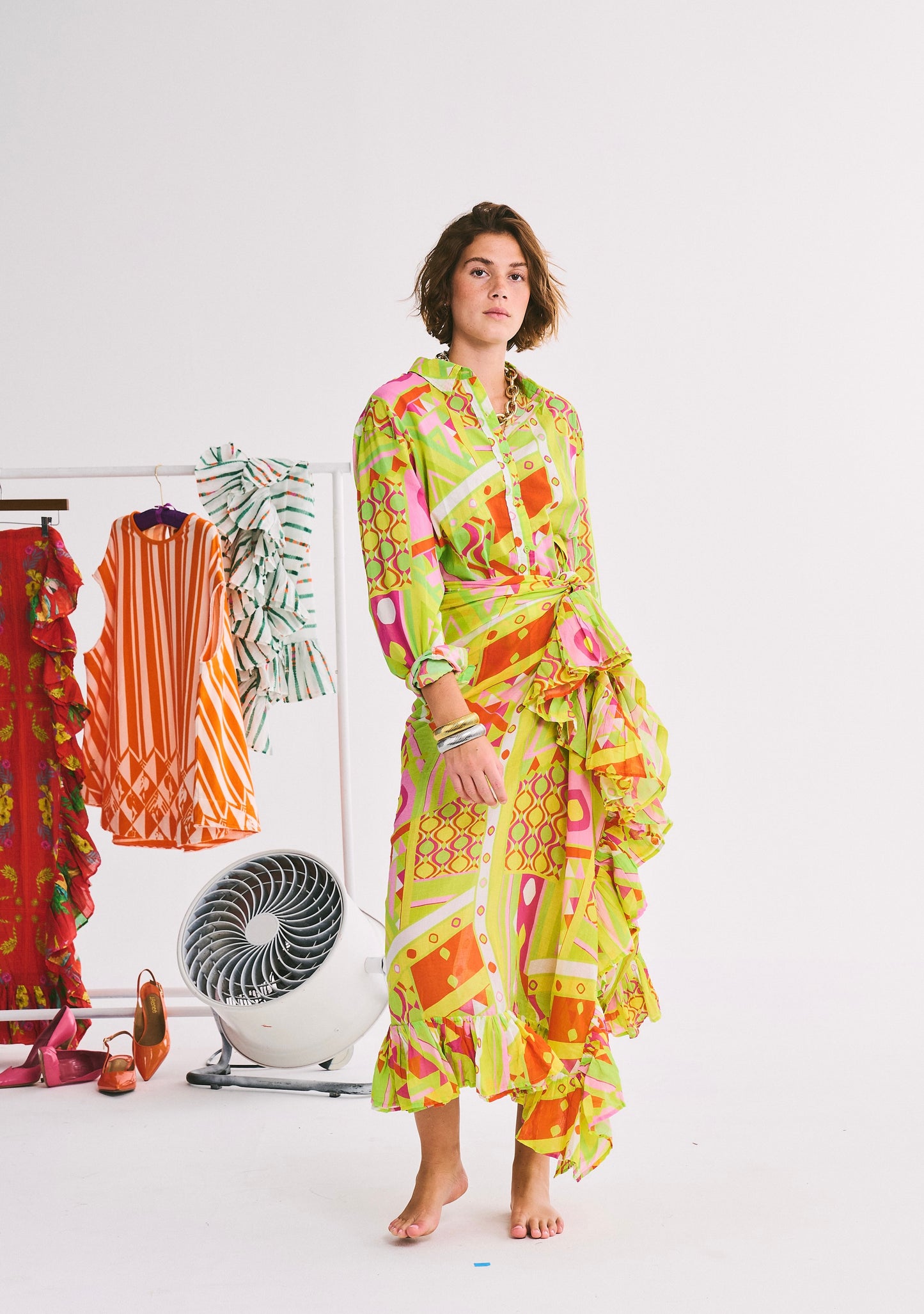 Ruffle Power Pareo™  | Cotton Gauze