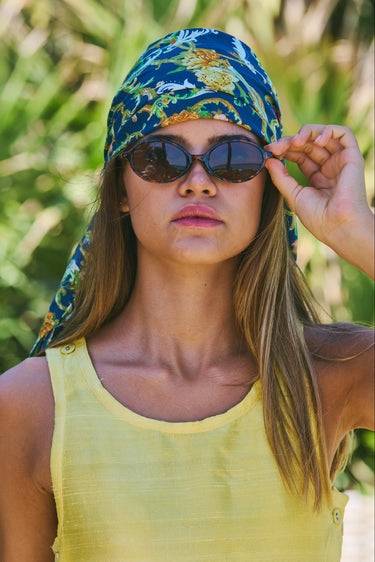 Seaview Scarf | Cotton Voile