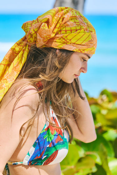 Seaview Scarf | Cotton Voile