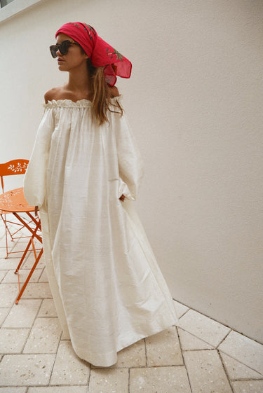 Worth Maxi Dress | Silk Dupioni