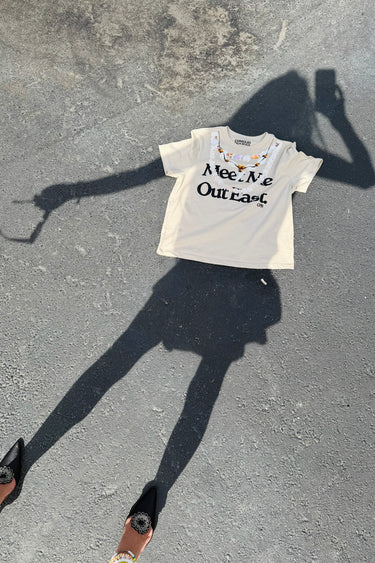 Meet Me Out East Crop T-Shirt | Cotton Jersey