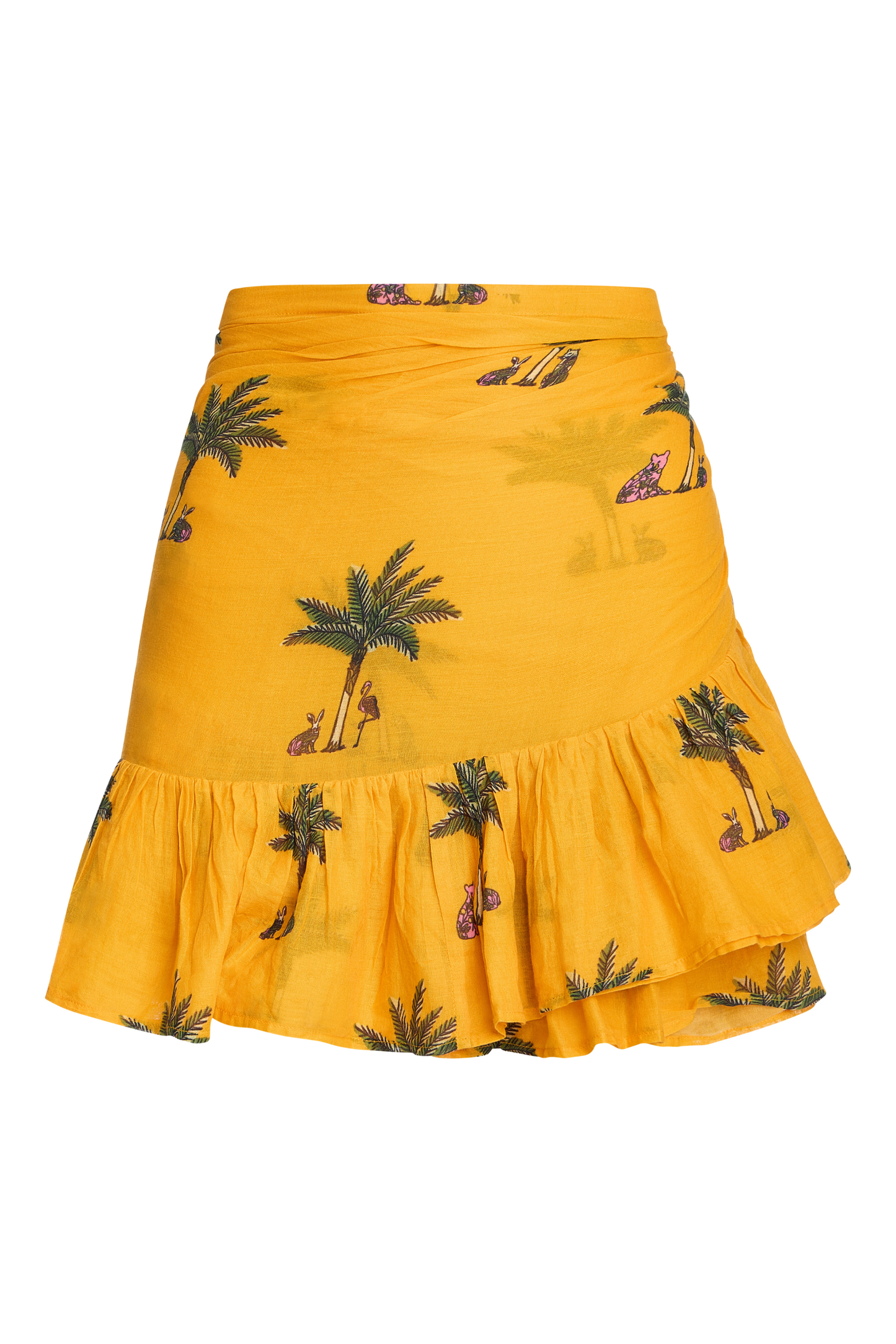 Mini Ruffle Power Pareo | Cotton Gauze