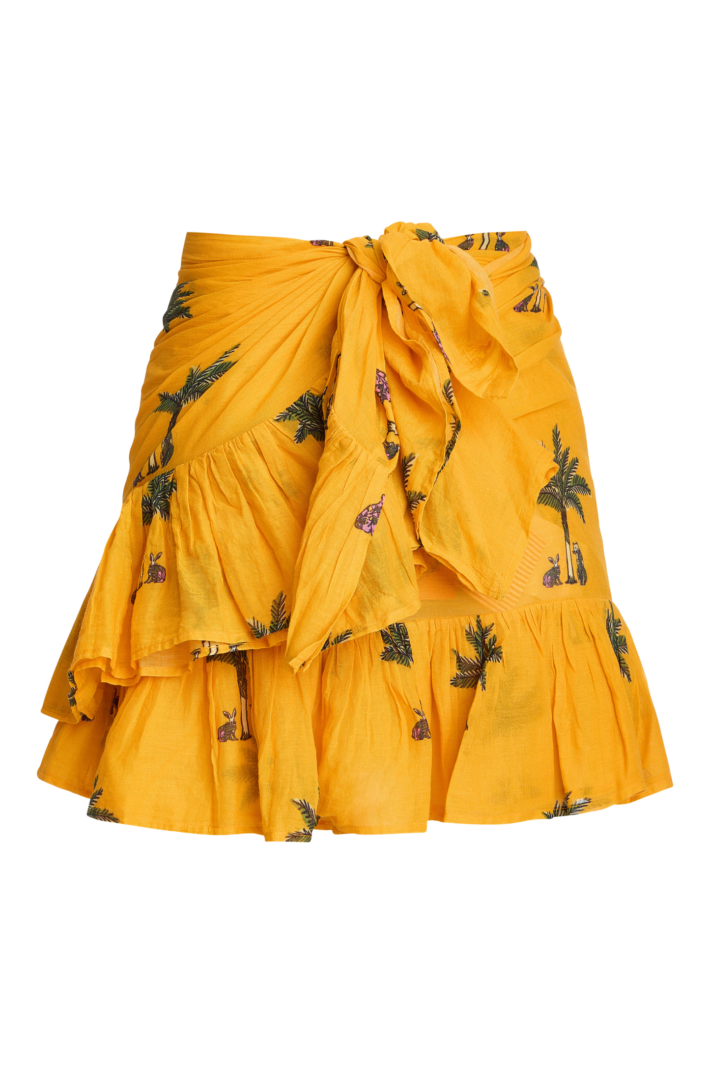 Mini Ruffle Power Pareo | Cotton Gauze