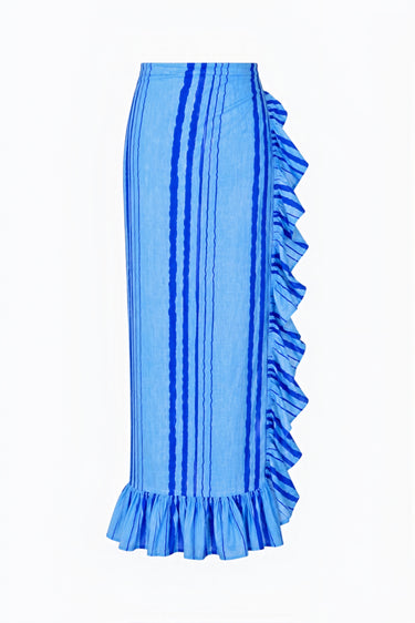 Ruffle Power Pareo | Cotton Gauze