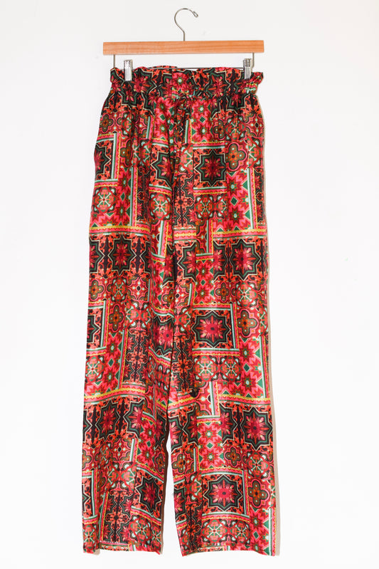 Beach Pant | Silk Dupioni