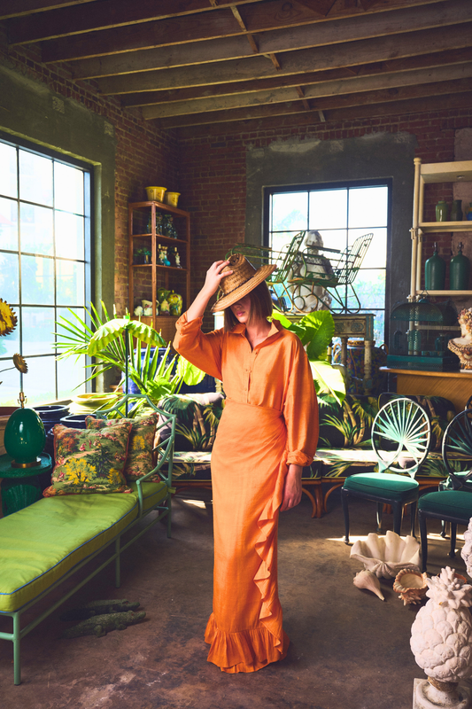 Classic Button Down | Silk Dupioni