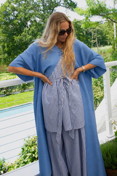 Mini Pinafore Dress | Cotton Poplin