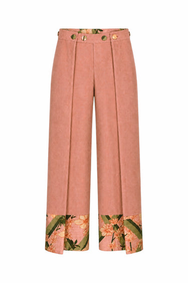 Gabrielle Pant | Corduroy & Silk Dupioni