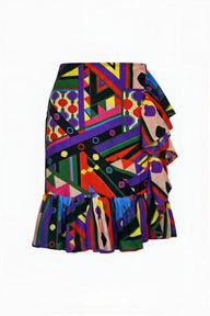 Mini Ruffle Power Pareo | Cotton Gauze Coniglio Palm Beach