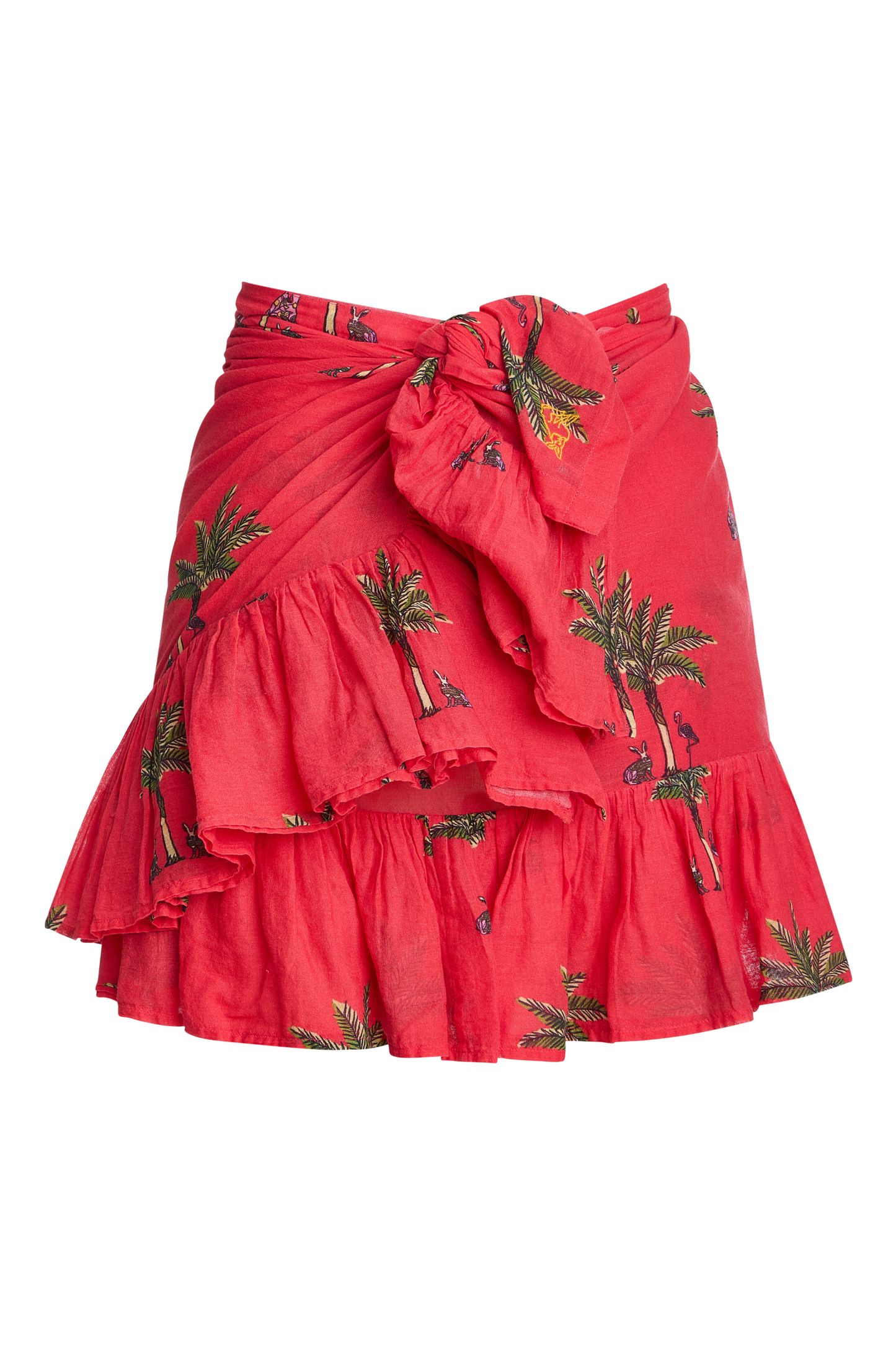 Mini Ruffle Power Pareo | Cotton Gauze