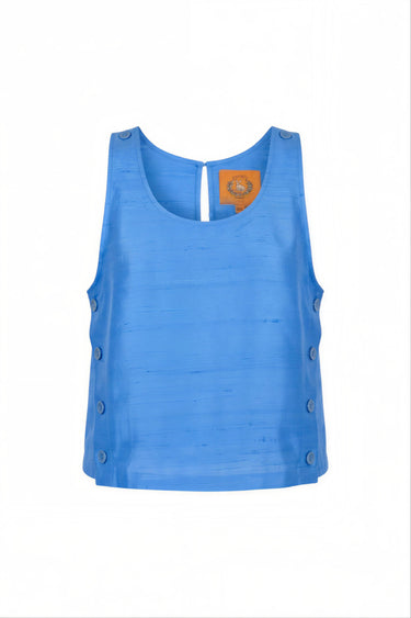 Palmo Tank | Silk Dupioni