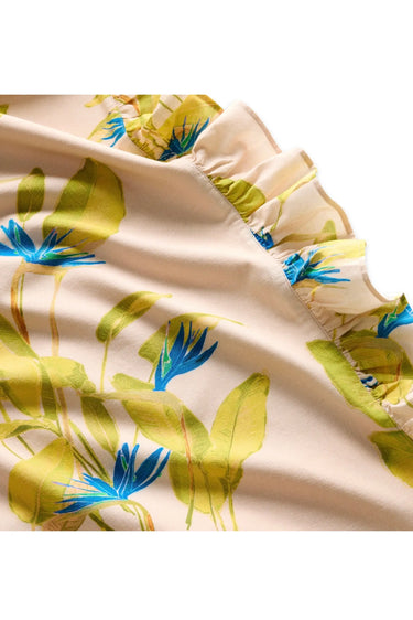Ruffle Table Runner | Cotton Flex Coniglio Palm Beach