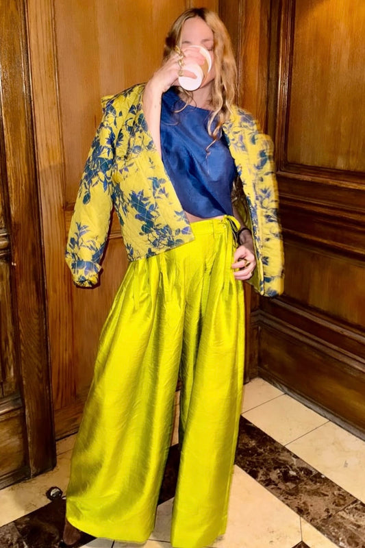 Quilted Long Sleeve Jacket