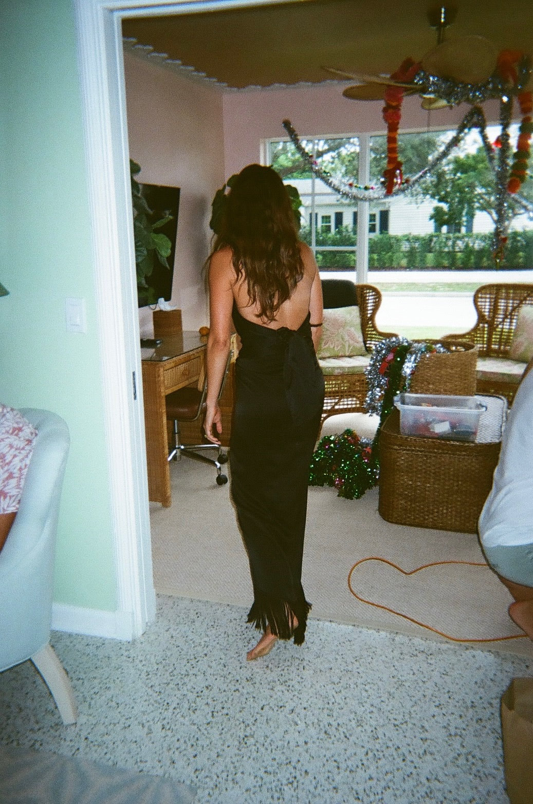 Wrap Around Slit Midi Skirt | Charmeuse