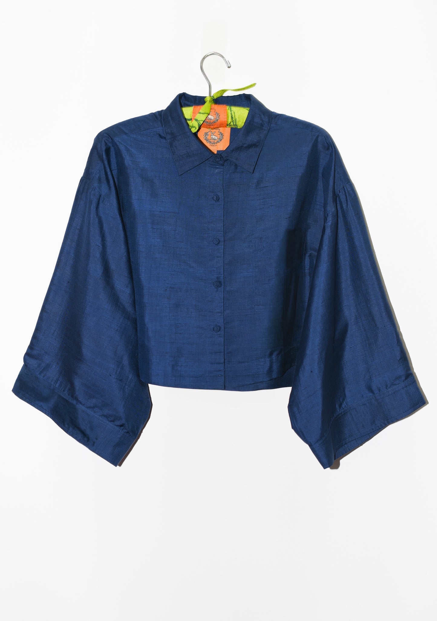 Everglades Crop Top | Silk Dupioni