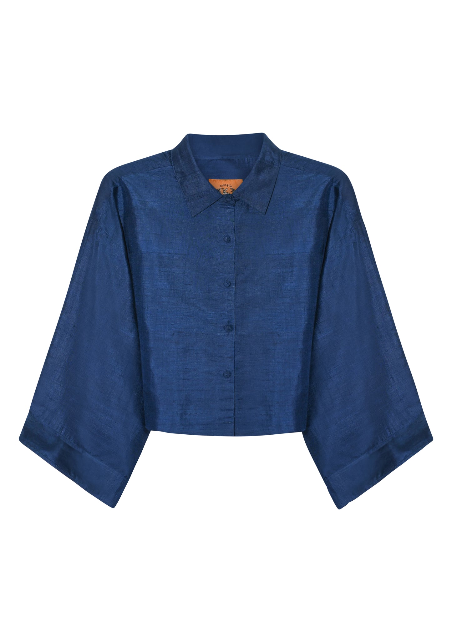 Everglades Crop Top | Silk Dupioni