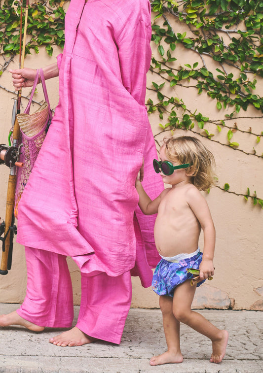 Kids Goldie Bloomer | Swiss Dot