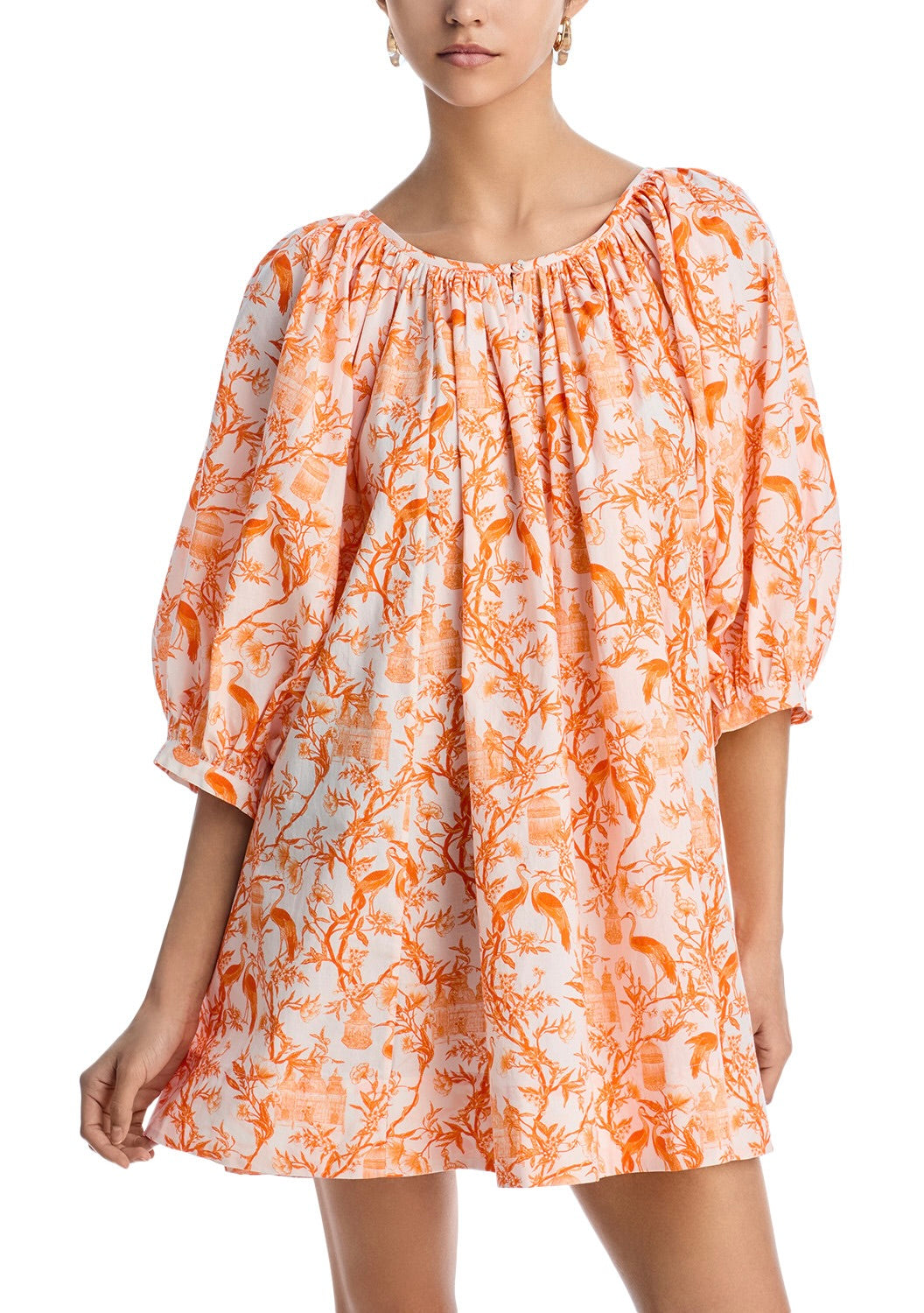 Grace Mini Dress | Cotton Poplin