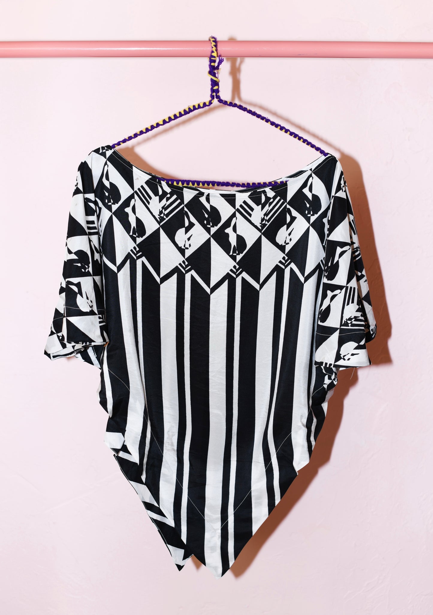 Handkerchief Piper Blouse | Silk Habotai