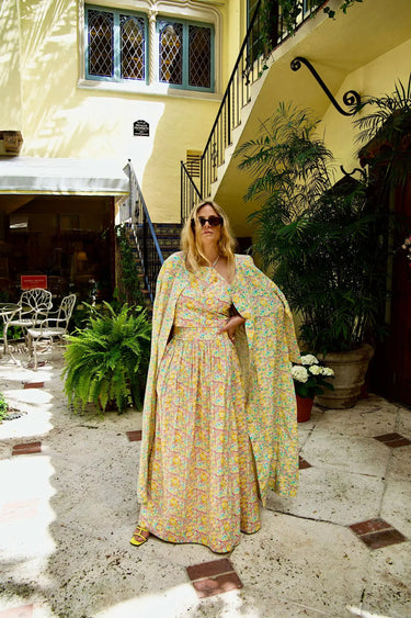 Beach Handkerchief Top | Cotton Poplin