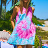 Queens Mini Dress | Silk Dupioni Coniglio Palm Beach