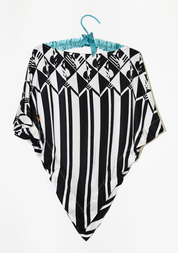 Handkerchief Piper Blouse | Silk Habotai