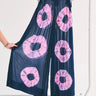 Exaggerated Wide Leg Esplanade Pant | Viscose Georgette Coniglio Palm Beach