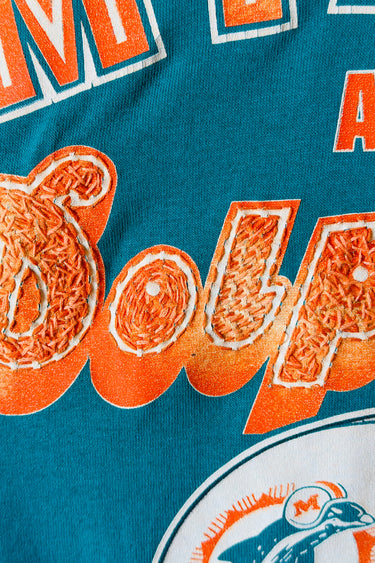 Miami Dolphins V Neck Tee | Cotton Jersey