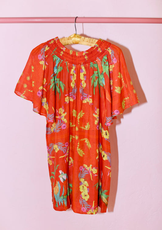 Flagler Mini Dress | Cotton Gauze
