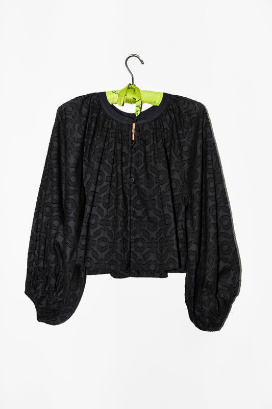 Royal Blouse | Cotton Jacquard