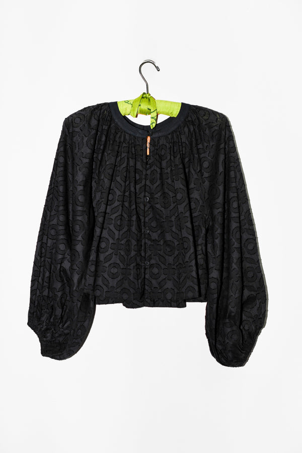 Royal Blouse | Cotton Jacquard